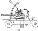 Detail of machine carriage Lewis.