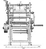 Scheme from linen mashing machine III.