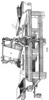 Scheme from Franzois and Beniot´s cylinder press.
