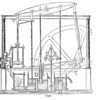 Steam engine.