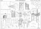 Iron tools.