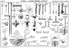 Nails, screws and rivets of iron.