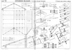 Inclined trusses.