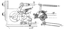 Imagen de mecanismos de disparo de máquinas Corliss