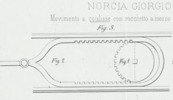 Moimento a coulisse con rocchetto a mezzo ingranaggio