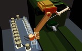 3D Model of the turning flexible cell - delivery/evacuation station