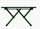 Hight adjustable table support