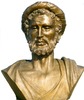 Golden bust of Archytas