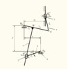 Six bar linkage. Inverted slider crank in series with a slider crank –2