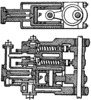 Section of Rupa engine's high pressure pump
