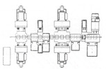 Diagram of a linear transfer machine.