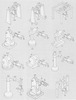 Schematic designs of commercially available industrial robots
