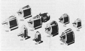 Example of the possible combination of a motor with different, according to torque (in Nm) stepped gears