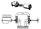 Remote transferor hydraulic gear