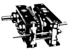 Gearbox with mechanical control and axial ball bearings