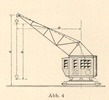 Fixed centre plated slewing crane