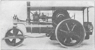 Steam roadroller built by the Euskalduna Company