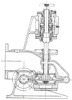 Extraction pump section used in a turbogenerator