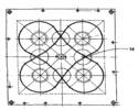 Knitting Machine for Textile Cord - Top Plate