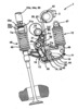 Cam Mechanism with Variable Stroke for a Valve - Left Side View