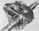 Transmission gear for a diesel engine