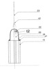 Banner Lifting Device - Manner of fastening in upper node