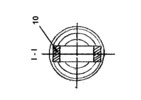 Internal Combustion Engine - Crank Cross Section