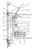 Rod holder with automatic reinforcing and audible warning - Assembly View