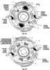 Rotary Thermal Engine - Working Principle Phases 13 and 14