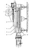 Aggregate and process for stamping - Longitudinal section through a whole half mold - Stamping aggregate