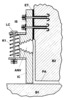 Earthquake Insulation system of the buildings - Cross Section through the Insulation System in the Earthquake Period