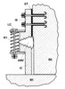 Earthquake Insulation System of the Buildings - Cross Section through the Insulation System in the Waiting Earthquake Period