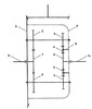 Spur gear differential - Kinematic scheme of the differential