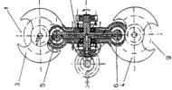 Internal combustion rotary engine - Axial Section