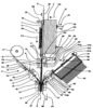 Continuous fabrication equipment for a building element - Schema and Detail