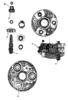 Semi-automatic gearbox - pinion, satelite and planeray gears