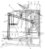 Automatic installation notch pieces of dough - side view
