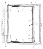 Automatic installation notch pieces of dough - front view