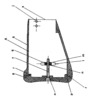 Butt-stock Cage Axial Section