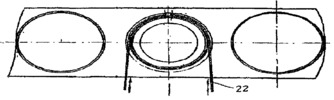 Sea Plant for Harbour Utilities - Cross Section X-X through Rotary Gate