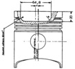 Modification of the engine s pistons