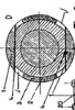 Rolling asembly for variable gauge bogie - cross section VI-VI