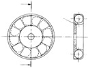 Turbine - Front View and Section