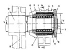 Bogie axle box - section III-III