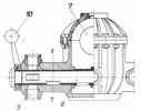 Longitudinal section of hydraulic robot device