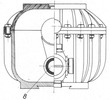 Cross section of hydraulic robot device