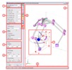 Design of the interface of a mechanism geometry definition software