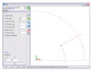 Mechanism geometry definitions software. Planar node in polar coordinates