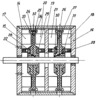 Adjustable speed drive system for electric vehicles - section through an electric motor with four rotor windings