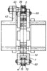 Coupling for Misalignment Shafts - Axial Section